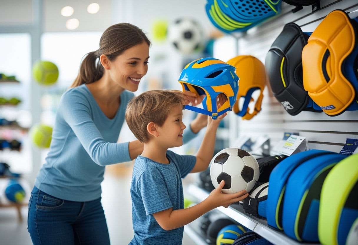 Saadan vaelger du det rigtige sportsudstyr til boern